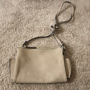 Tan crossbody bag